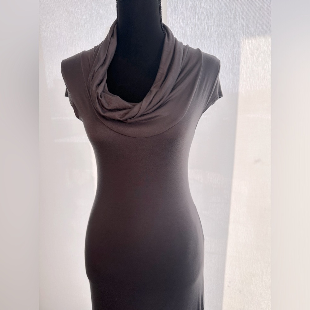 Stretchy Soprano Grey Jersey Gown